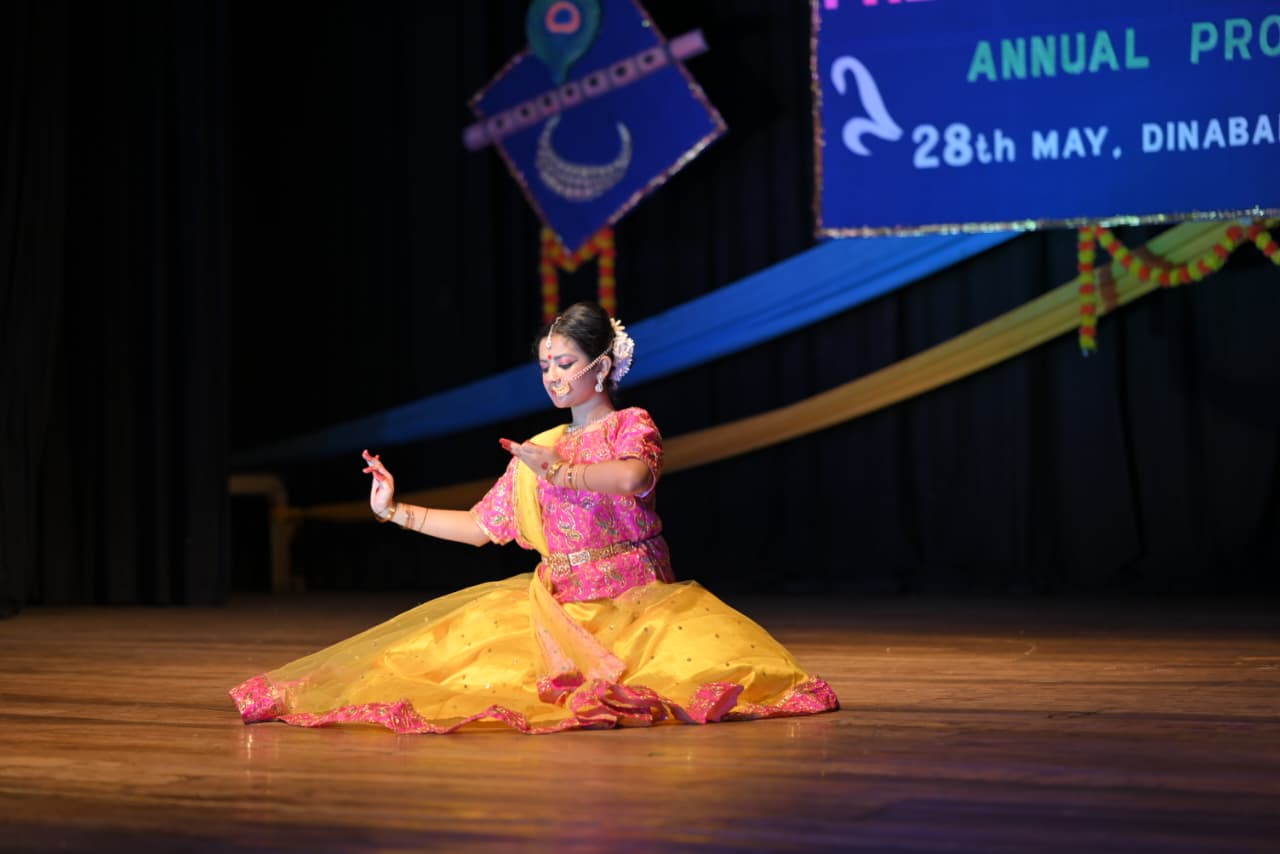 Kathak dance training