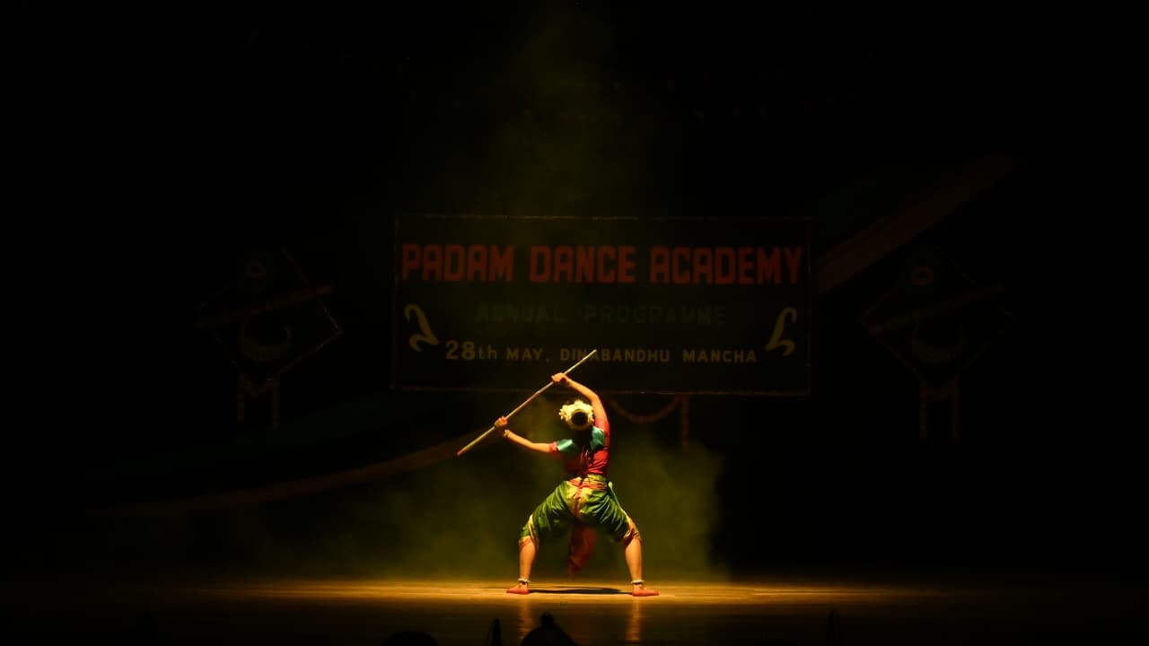Dance practice session